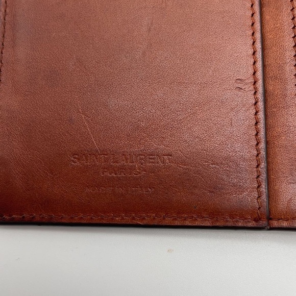 Authentic Saint Laurent All Over Monogram Long Card Wallet - Picture 8 of 10